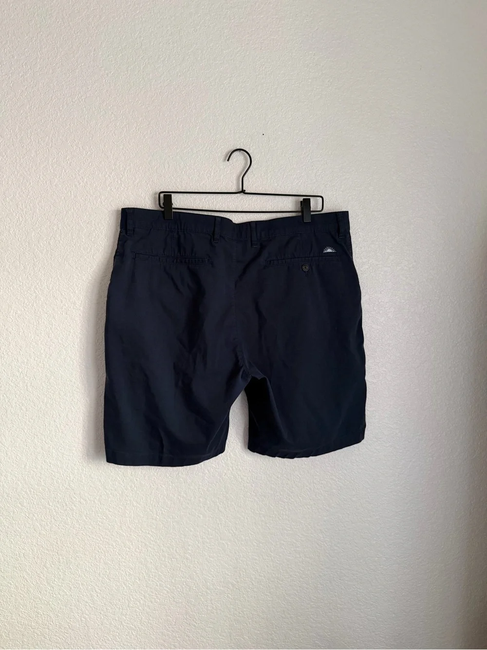 Faherty Men’s Movement 9” Chino Shorts 38 Navy Blue